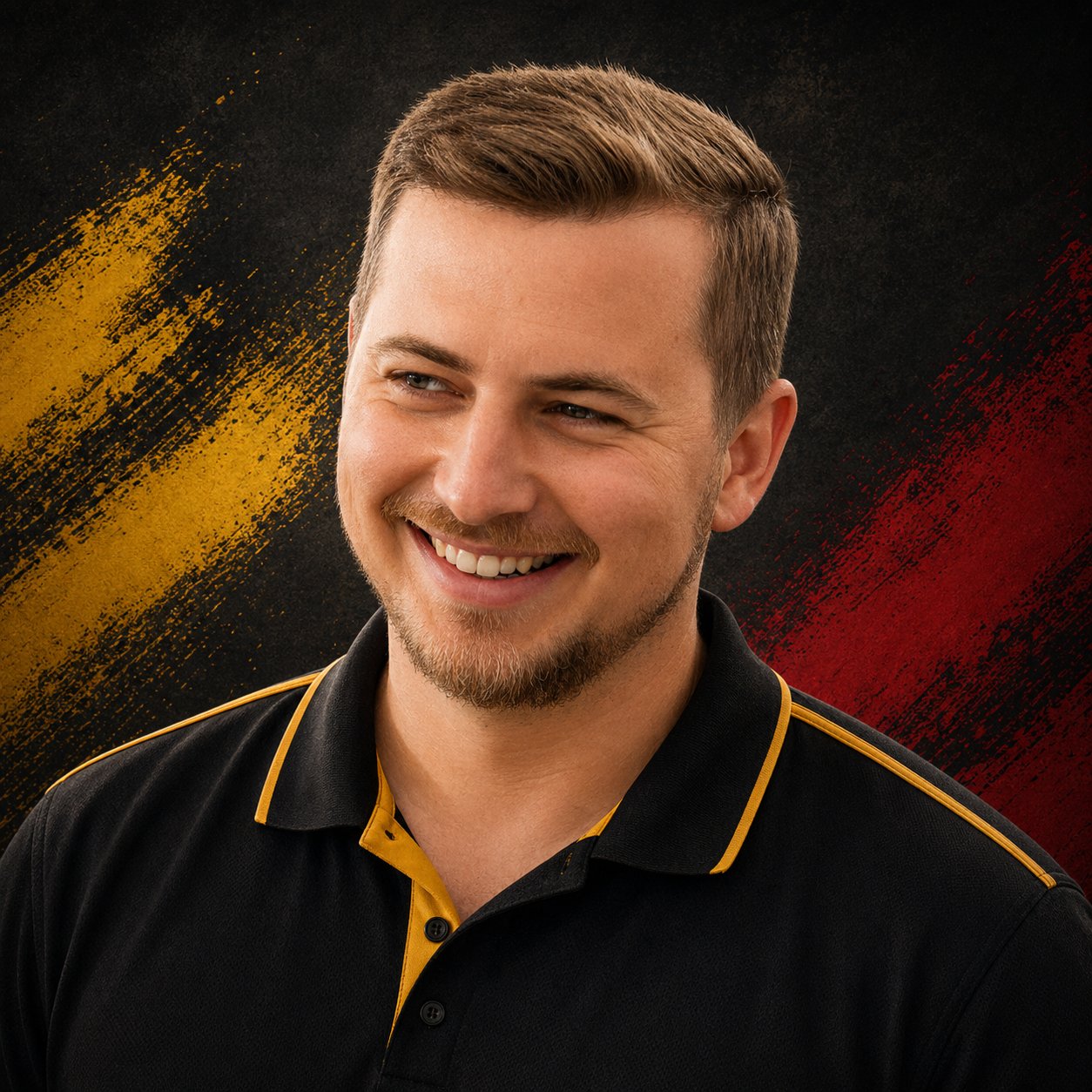 Portrait stylisé de Mathieu Luyten