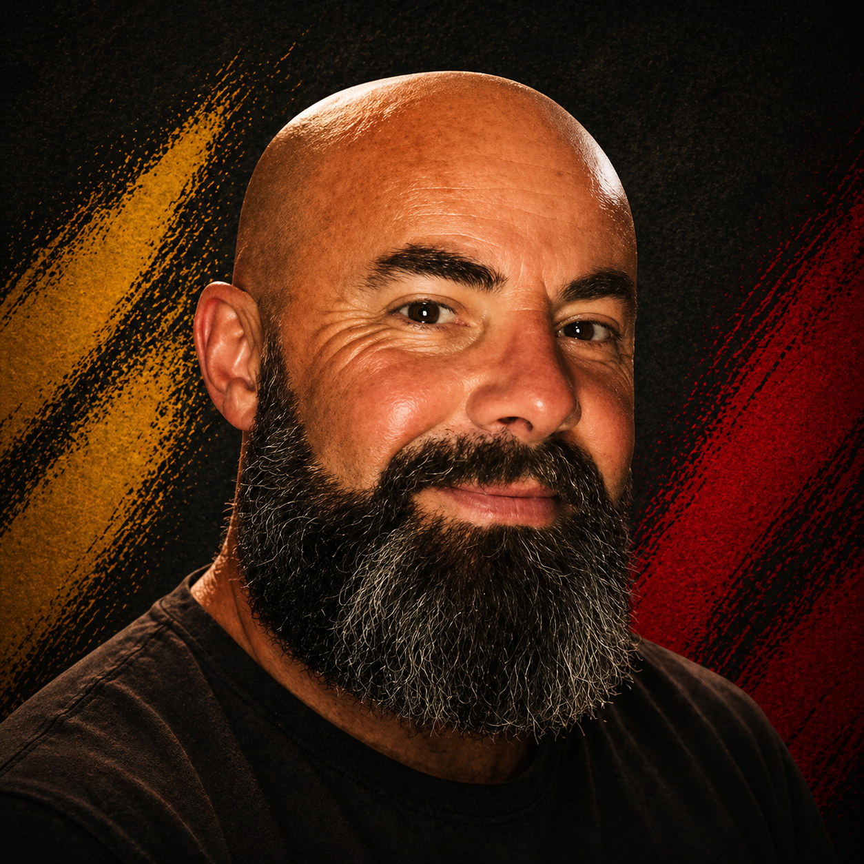 Portrait stylisé de Serge Laurent